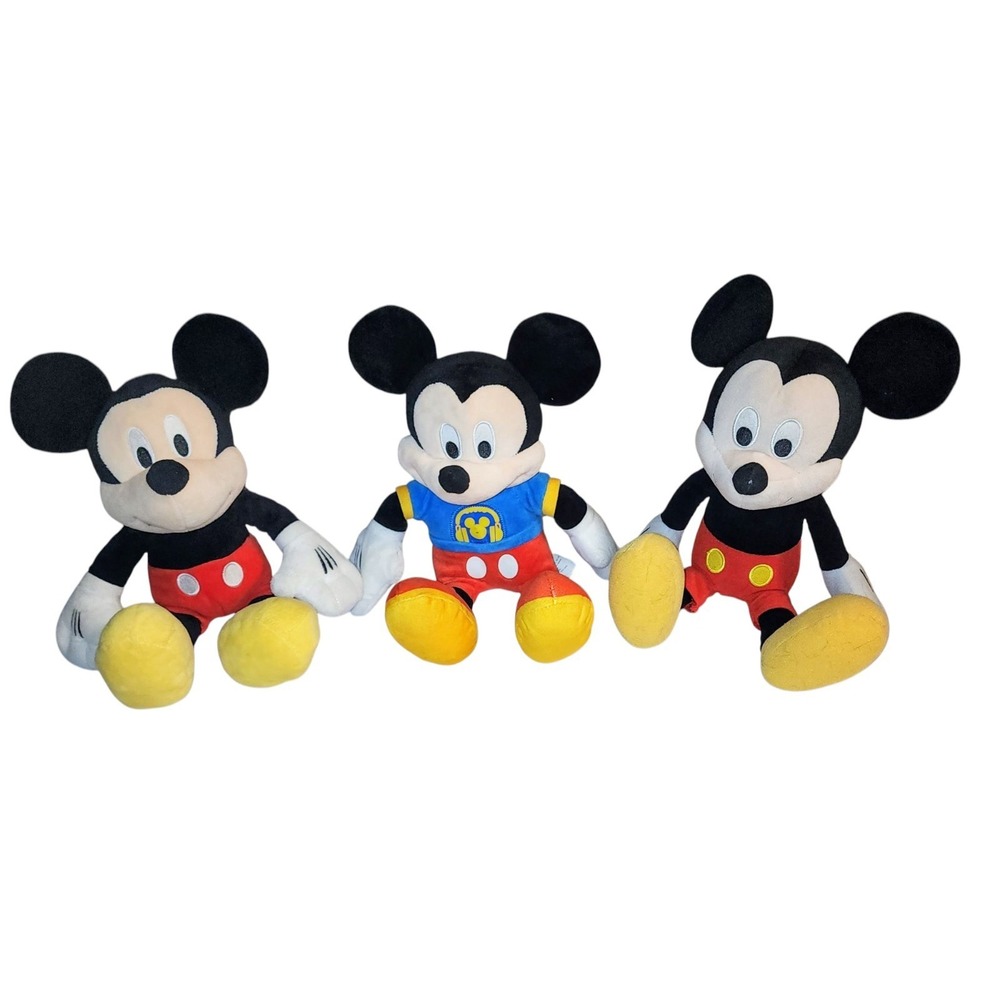 Mickey Mouse Plush Bundle Singing, Rattle And Kohl's‎